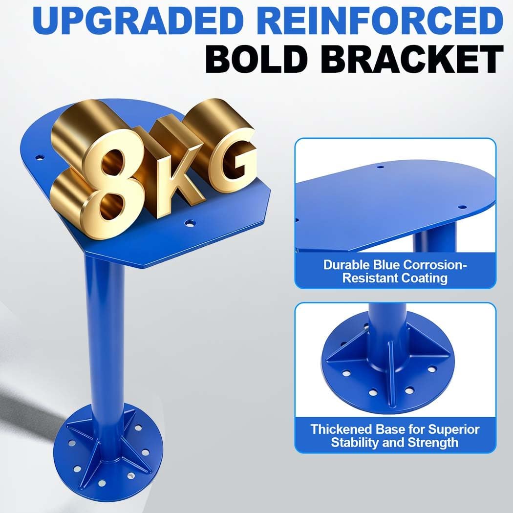 Air Paint Shaker Stand, 1 Set Paint Mixer Holder with Mounting Hardware, Space-Saving Device for Pneumatic Paint Shaker
