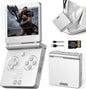 RG SP Flip Retro Handheld Game Console for Commute Travel 30+ Game Emulator Linux 16GB Support 2.4G/wired/BT Controller HDMI Wi-Fi Multiplayer 3.4 IPS 3300mAh NO Preloaded Game RG SP Silver Visit the Ayhgicxt Store