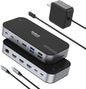 Selore 3 HDMI Docking Station with Charging, Triple Display Docking Station | Laptop Docking Station 3 Monitor,Triple Monitor Docking Station,Triple 4K...