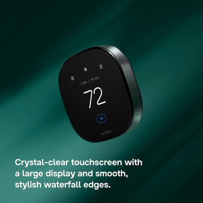 ecobee Smart Thermostat Premium - WiFi, Siri & Alexa Built-In, Smart Sensor