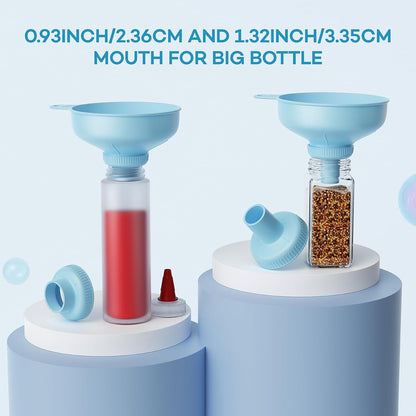 Wide Mouth Versatile Funnel for Kitchen Use for Filling Bottles