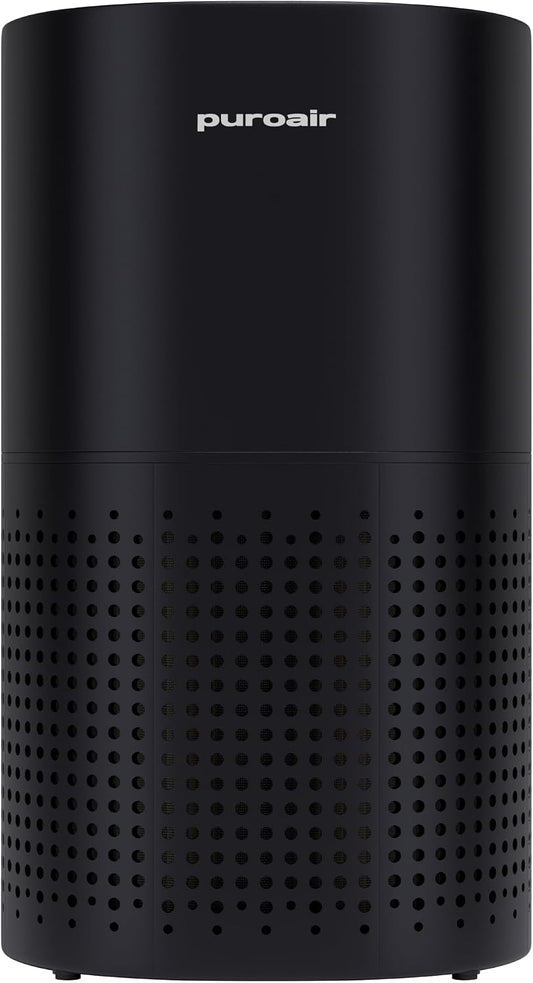 PuroAir 240 HEPA Air Purifiers for Home Pets Bedroom - Filter 1,000 Ft² 3-Layer Air Filter with CarbonTech for Smoke, Odor, Allergies is 500X Stronger - Auto Air Quality Sensor, Quiet Sleep Mode