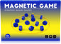 Bameca Magnetic Chess Game with Full-Size Stones, String Strategy Game for Kids & Adults, 20 Magnetic Stones, 2–4 Players, Portable Family Puzzle Game