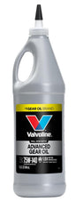 Valvoline Advanced Full Synthetic 75W-140 Gear Oil, 1 Quart, API GL-5 Synthetic Differential & Gear Lubricant