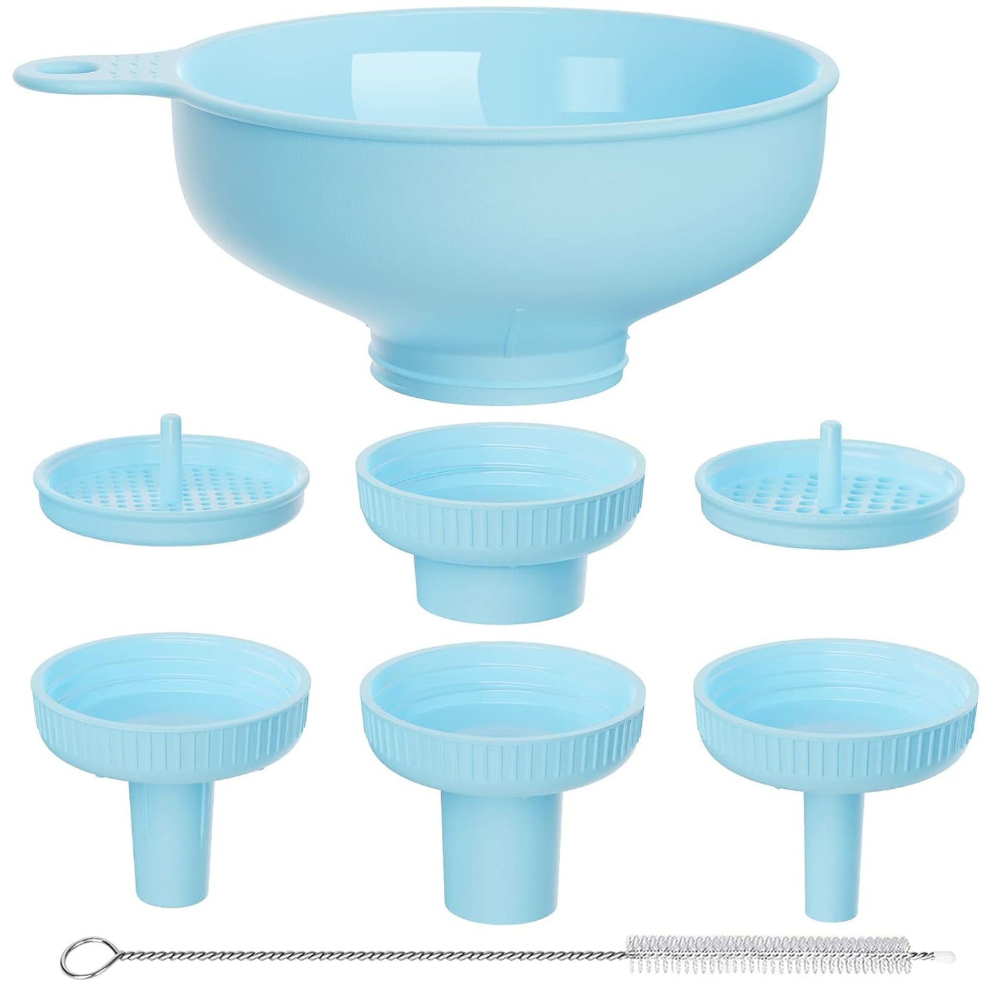 Wide Mouth Versatile Funnel for Kitchen Use for Filling Bottles