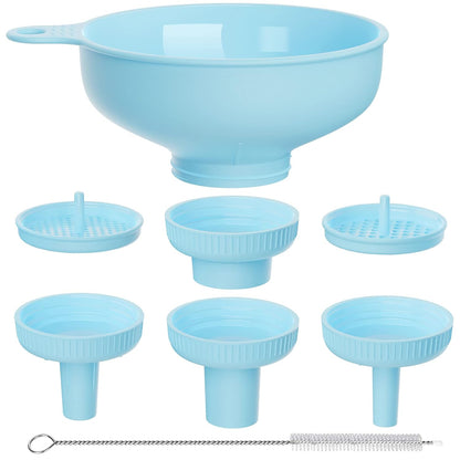 Wide Mouth Versatile Funnel for Kitchen Use for Filling Bottles