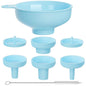 Wide Mouth Versatile Funnel for Kitchen Use for Filling Bottles
