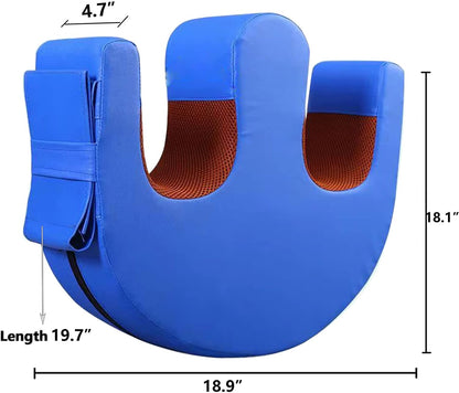 YZRYXHWL Bedridden Patient Turning Device-Multifunctional Turning Pillow PU Leather Anti-Bedsore Waterproof Paralyzed Bed Shift Nursing Products Helping The Elderly Turn Over Pillow