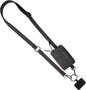 Save the Girls Clip and Go Brushed Vegan Phone Lanyard - Crossbody Phone Case with Pouch, Adjustable and Removable Strap
