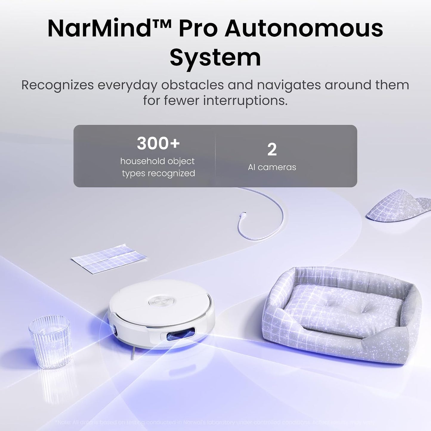 NARWAL Freo 20 Robot Vacuum and Mop, 31,000Pa, FlowWash Mop, TwinAI Obstacle Avoidance