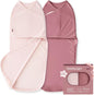 Momcozy Swaddles for Newborns, Quiet Fastener Swaddle for Infant 0-3 Months