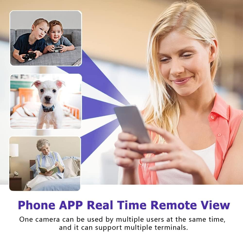 HyperionFlo Essentials X8 1080P Indoor Wi-Fi Security Camera