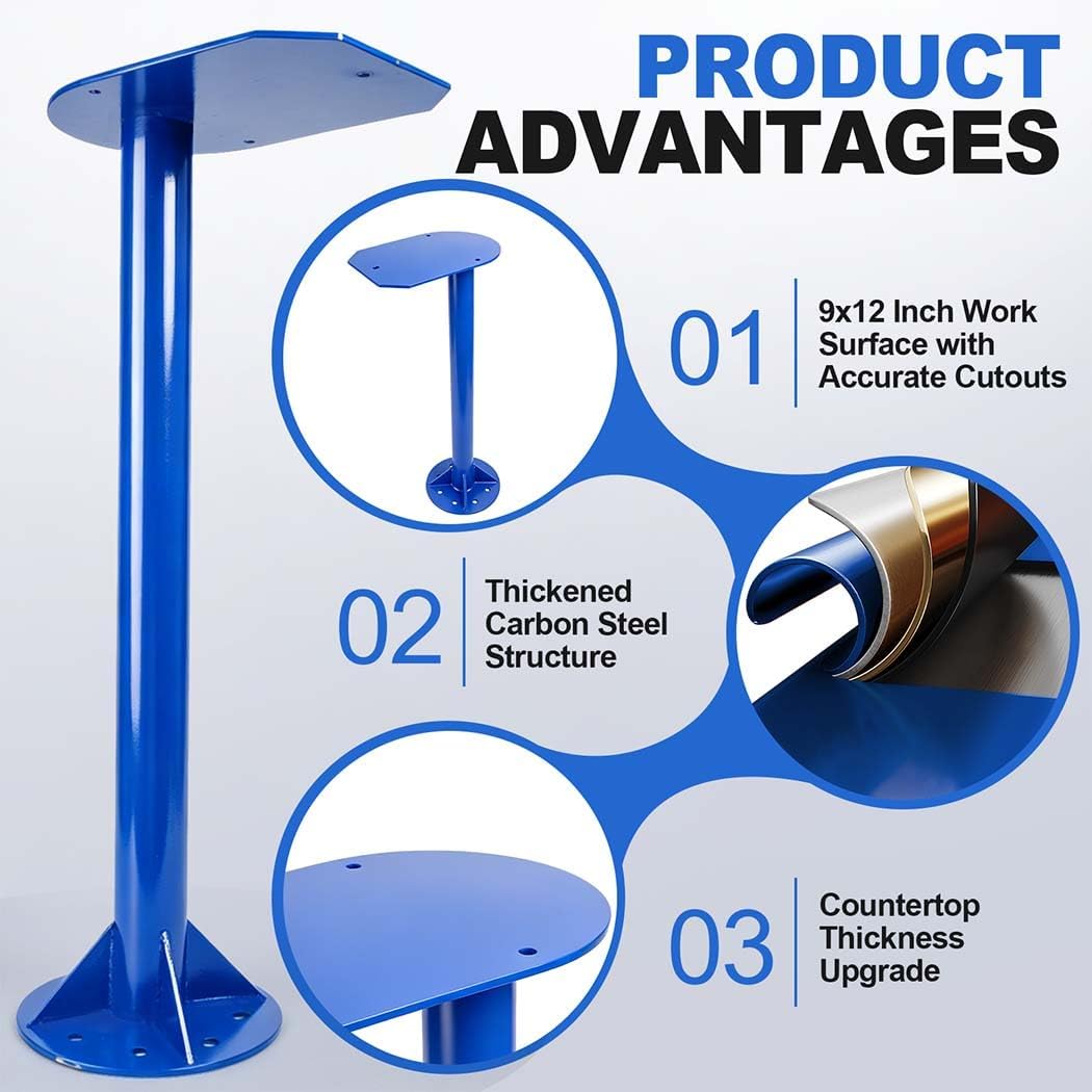 Air Paint Shaker Stand, 1 Set Paint Mixer Holder with Mounting Hardware, Space-Saving Device for Pneumatic Paint Shaker