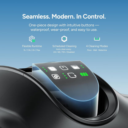 iGarden K Series Cordless Robotic Pool Vacuum – 22,000 LPH Turbo Suction, 7H Runtime, Smart Navigation