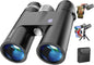 Rodcirant 18x50 Professional Binoculars for Adults, Large View Waterproof Binoculars with BAK4 Prism, Phone Adapter & 360° Tripod for Bird Watching, Hiking & Sports