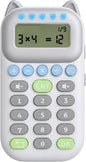 Umimile Math Games for Kids Ages 4-12, Portable Learning Toy with 4 Interactive Modes, Addition Subtraction Multiplication Division, Rechargeable Educational Game, Green