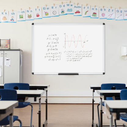 VIZ-PRO Magnetic Dry Erase Whiteboard 36 x 24 Inches