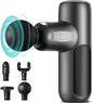 arboleaf Mini Massage Gun, 8mm Deep Tissue Percussion Massager, 5 Speeds, 4 Massage Heads, Rechargeable Portable Muscle Massager