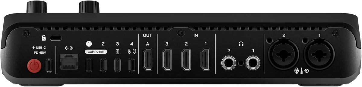 RØDE RØDECaster Video S | Podcast Video Switcher & Audio Interface with HDMI, USB, XLR, Multi-Source Scenes, Media Playback & Direct Streaming