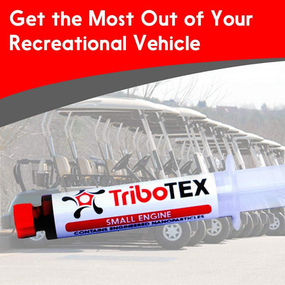 TriboTEX Small Engine Oil Treatment, Synthetic Nanotechnology Engine Treatment for Motorcycles, Lawn Mowers, Generators & Small Equipment, 4-Stroke & 2-Stroke