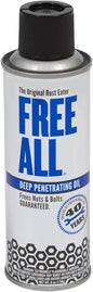 Gasoila Free All Rust Eater Deep Penetrating Oil, 6 oz Aerosol, Silicone-Free Rust Remover for Bolts, Nuts, Pipes, Locks & Machinery