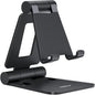 Nulaxy Full Aluminum Dual Folding Cell Phone Stand for Desk
