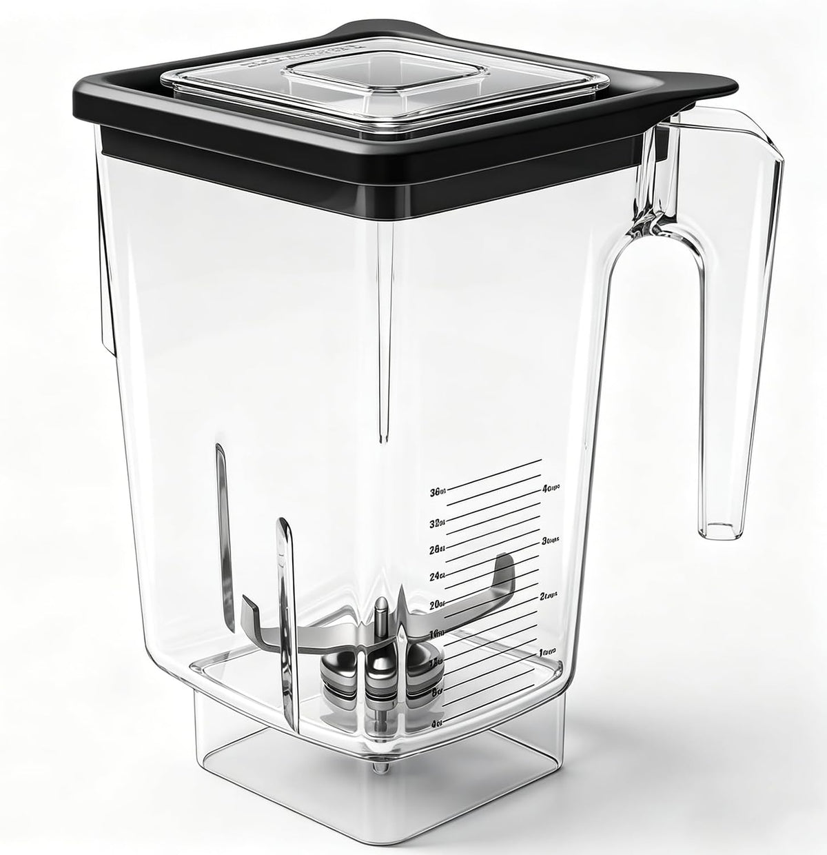 72 oz Replacement Pitcher Cup, Compatible with Blendtec Wildside+ Classic/Designer/Professional/Commercial Series, 5-Year Warranty