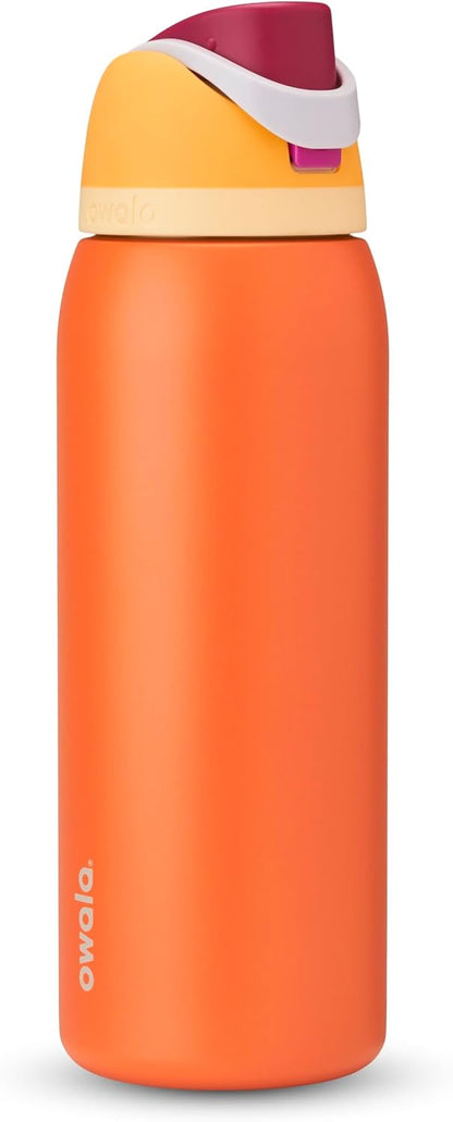 Owala FreeSip Stainless Steel Water Bottle 32 oz Denim