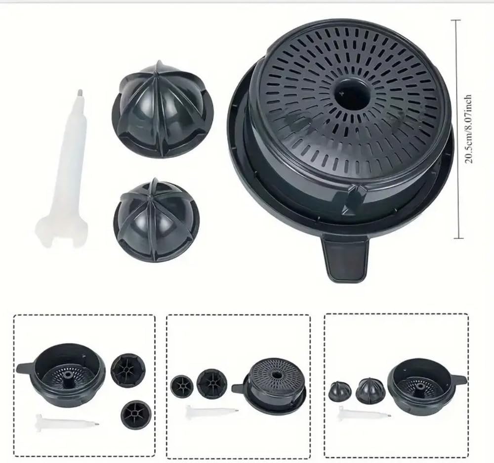 Juicer Orange Press Strainer Basket Kit Portable Squeezer Juicing Machine Citrus Juicer Parts Accessories With Press Cone