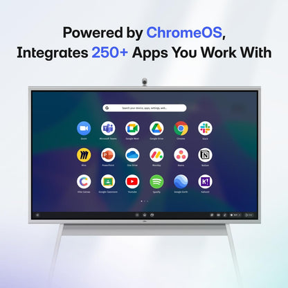 Vibe S1 55-Inch Smart Board | 4K UHD Interactive Touchscreen Display with 250+ Apps, Cloud Whiteboard, Wi-Fi 6 & Bluetooth 5.2 for Office, Classroom & Conference Room