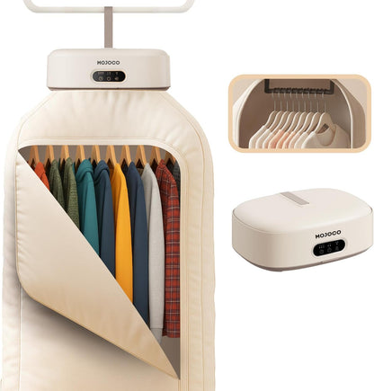 MOJOCO Portable Clothes Dryer - 600w Compact Dryer for Apartment, Travel