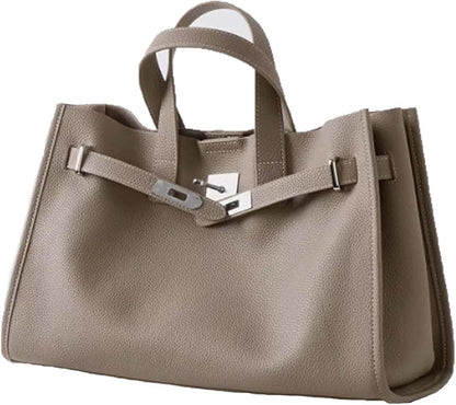 HyperionFlo Essentials Leather Totes Handbag, Shoulder Bag, Sling Crossbody Commuter Hobo Bag for Women