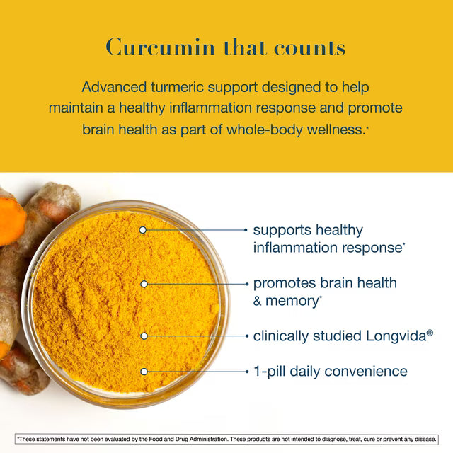 Youtheory Total Body Turmeric with Longvida, 75 Ct.