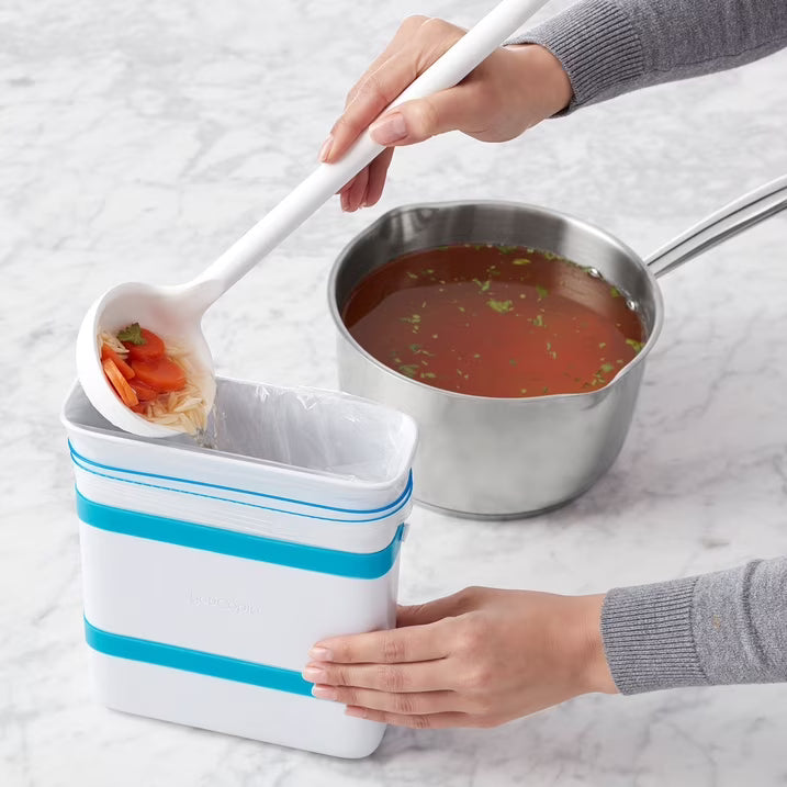 YouCopia FreezeUp Freezer Food Block Maker, 3-Piece Set with Two 2-Cup & One 6-Cup Molds, Space-Saving Food Storage Organizer for Quart & Gallon Bags
