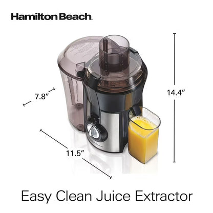 Hamilton Beach 800W Easy Clean Juice Extractor with Easy Sweep Tool