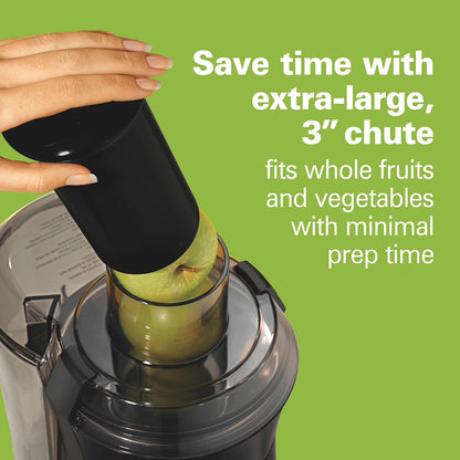 Hamilton Beach 800W Easy Clean Juice Extractor with Easy Sweep Tool