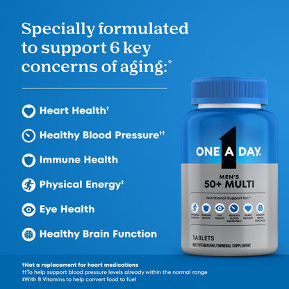 One A Day Men's 50+ Healthy Advantage Multivitamin, 300 Ct.