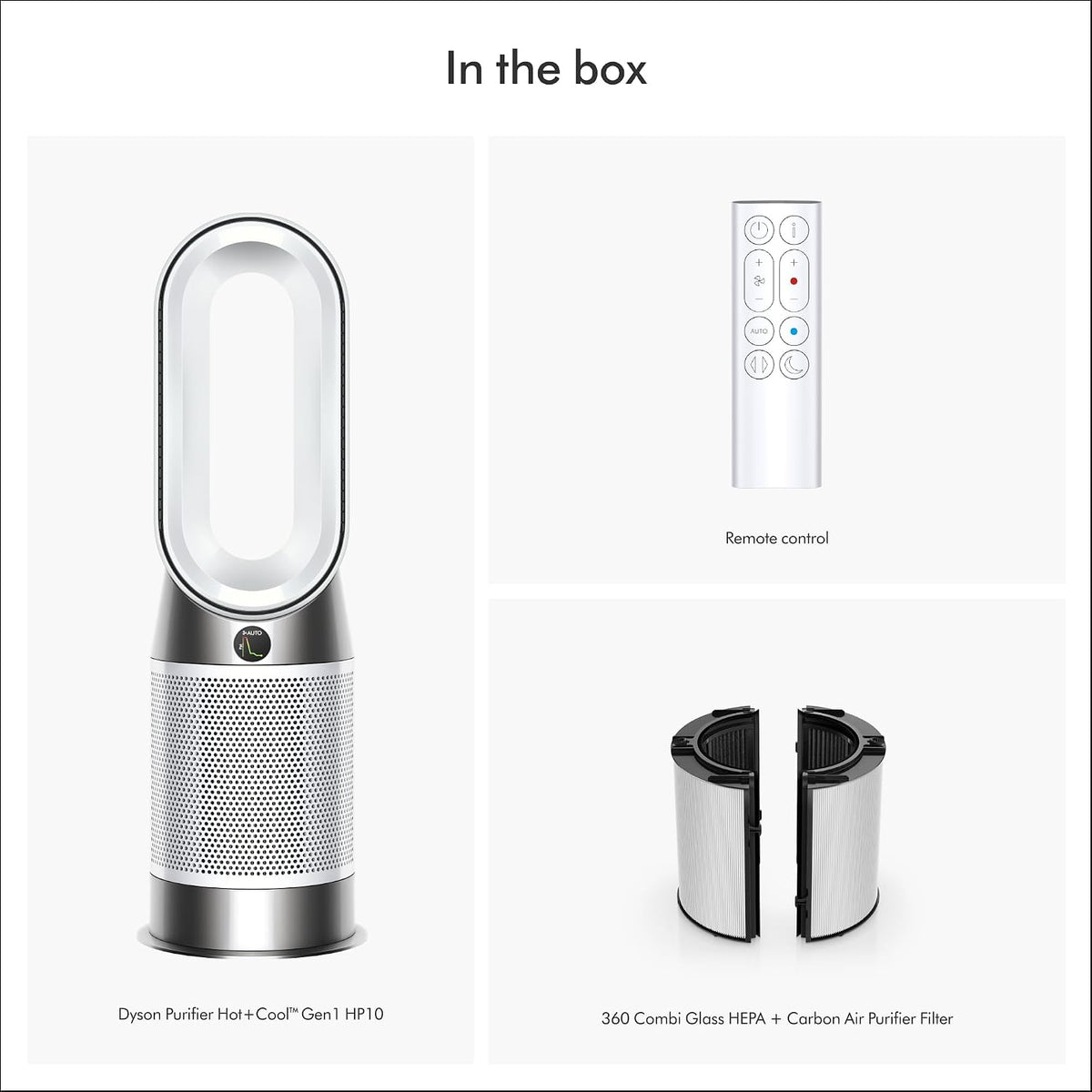 Dyson Purifier Hot+Cool HP07 Air Purifier, Heater, and Fan