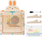 ZQsmgs Magnetic Bead Drawing Board – Concentration Training STEM Toy