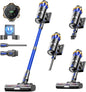 Cordless Vacuum Cleaner, Upgraded 650W 55KPA 70Mins Cordless Stick Vacuum Cleaner with Self-Standing and Touch Screen, Anti-tangle Wireless Vacumm, Vacuum Cleaners for Home/Pet Hair/Carpets/Floors