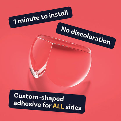 CalMyotis Corner Protector for Baby, Furniture Corner Guards & Edge Safety Bumpers, Clear Transparent, 12 Pack