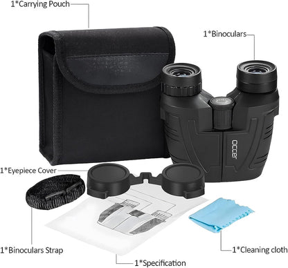 occer 12x25 Compact Binoculars for Adults and Kids