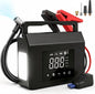 4000A Jump Starter with Air Compressor, 4-in-1 Portable Car Battery Booster & 150PSI Tire Inflator, 12V Jump Box Power Bank for Up to 8.0L Gas / 7.0L Diesel Engines with LED Flashlight