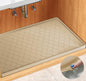 Winisok Waterproof Under Sink Mat 34 x 22 Beige