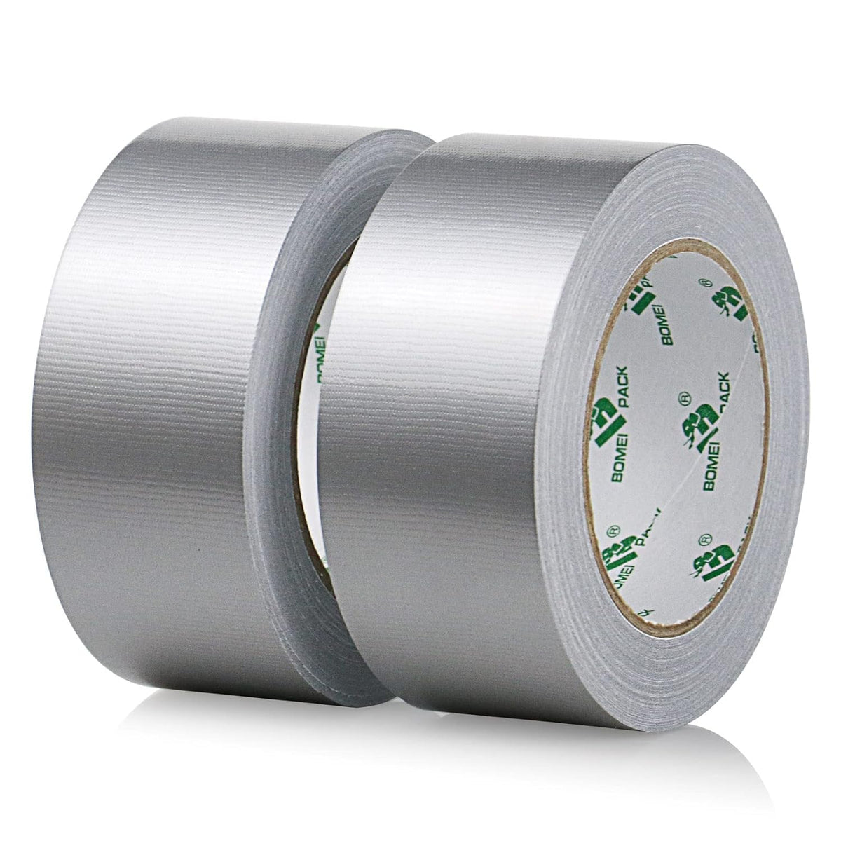 2 Pack Duct Tape Heavy Duty,9 Mil Thickness,2 Inches x 30 Yards,Strong Industrial Strength,Flexible,No Residue,Waterproof and Tear by Hand,Multi-Use for Indoor & Outdoor Repairs (Silver)