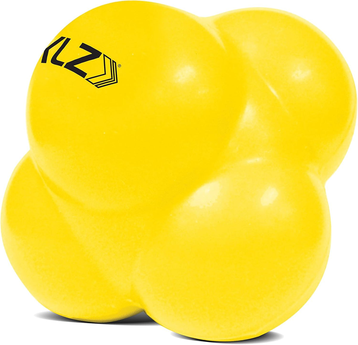 SKLZ Reaction Ball, 3-Inch Six-Knob Reflex and Agility Training Ball for Baseball, Softball & Multi-Sport Training, Yellow