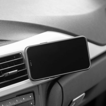 Peak Design Mobile Charging Car Mount, Black, Qi2 Charging, Mounts to Dash or Console, Connects to Peak Design Mobile Cases, MagSafe Compatible, for iPhone, Samsung and Google Pixel Phones