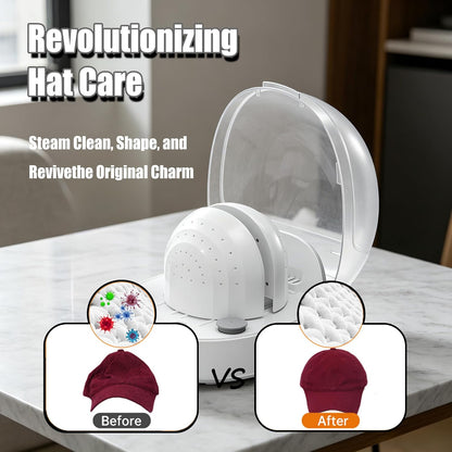 Hat Cleaner Machine with Steam, Cap Washer and Shaper for Baseball Caps, Trucker, Bucket and Newsboy Hats
