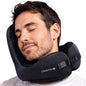 Versatile Travel Neck Pillow for Airplane [Patented], 9 Positions in 3 Techniques, Plane Pillow with Pure Memory Foam, Travel Pillow with HeadRest Flight Sleep, Travel Essential - Mercury