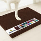 Muddy Mat® | Super Water Absorbent Door Mat Indoor, Microfiber Quick Dry Chenille Entryway Rug, Slip Resistant Front Door Mat, Indoor Mats for Entryway,Machine Washable Pet Rug, Choco Brown 6ft x 9ft